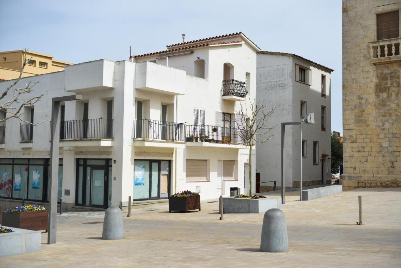 Ferienwohnung L'Escala Vista Mar Ampurias Exterior foto